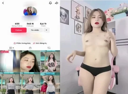Nện em Tiktoker da trắng ngon không tả nổi